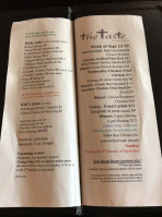 The Taste By Chef Rodney menu
