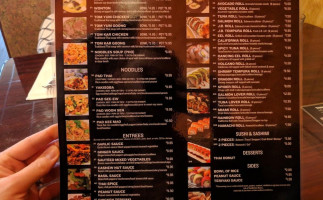 Thai Yo Sushi menu