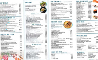 Izumi Sushi menu