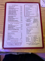 Gg's Corner Cafe menu