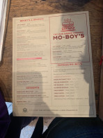 Mahony's Po-boys Seafood menu
