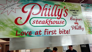 Philly's Steak House food