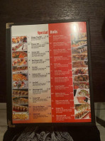 Yamato Steak House menu