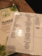 Mark's East Side menu