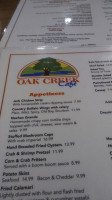 Oak Creek Cafe inside