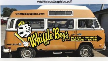 Whiffle Boys Pizza Anna outside
