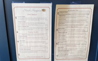 Novak's Hungarian And Bakery menu