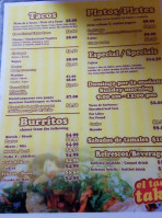 El Taco Tako Mexican Food menu