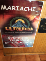 La Tolteca menu