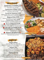 Plaza Del Mariachi menu