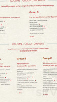 Peking Gourmet Inn menu