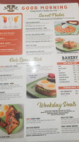 Polly's Pies menu