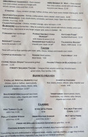 Cadillac Cafe Llc menu