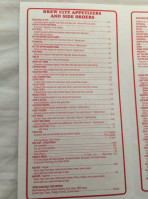 Pizza Express menu