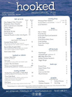 Hooked menu