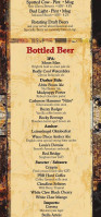 Parker John's Bbq Pizza Menasha menu