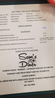 Sam's Diner food