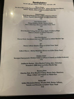 Bell Cafe menu