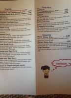 Sawaddee Thai Cuisine menu