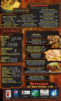 Los Parrilleros Mexican Grill menu