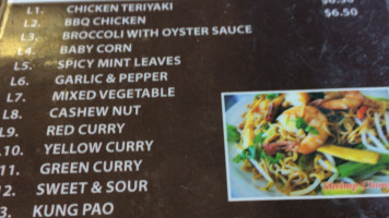 Luck Thai Pj menu