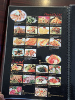 Sake Sushi menu