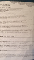 P.f. Chang's Town Square menu