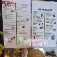 Panda Pho And Boba House menu