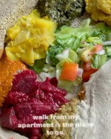 Family Ethiopian food