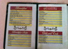 Medina Cafe menu