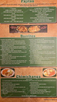 Diaz Ranchito menu