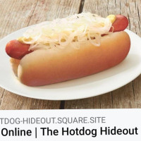 The Hotdog Hideout food