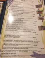Lotus Cafe menu