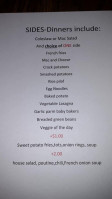 Crabby Dan's Grill menu