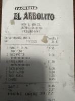Taqueria El Arbolito food