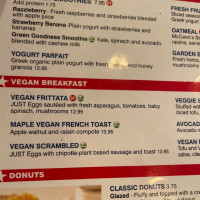 America menu