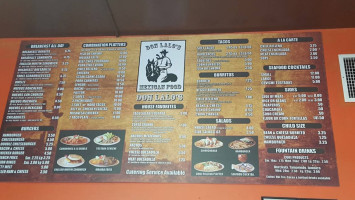 Don Lalo's Mexican Food menu