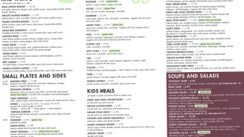 Maki Fresh Huntsville menu