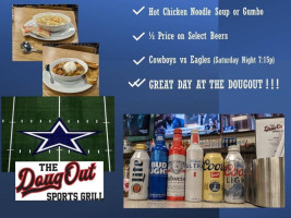 Dougout Sports Grill food