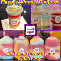 Flavors Wings N Daiquiris food