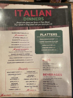 Angelo's Pizza Restaurant Seafood Steamer Bar menu