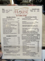 The House menu