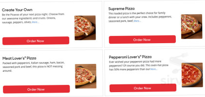 Pizza Hut food