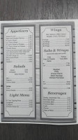 Bettys Pizza Subs menu