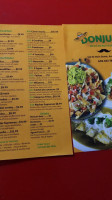 Mexican Don Juan menu