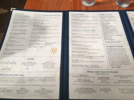 Sunny Point Cafe menu