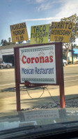 Coronas Mexican outside