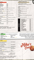 Mike's Court menu