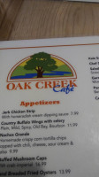 Oak Creek Cafe inside
