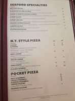 Giovanni's Table menu